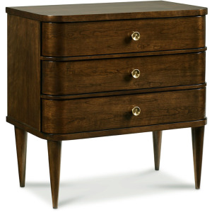 Novella Three Drawer Nightstand