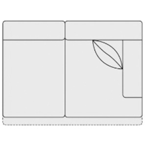 Right Arm Loveseat