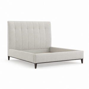 Leather King Bed