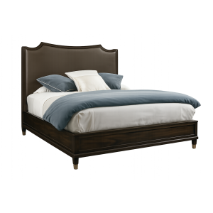 Leather King Bed