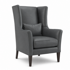 Leather Wing Chair