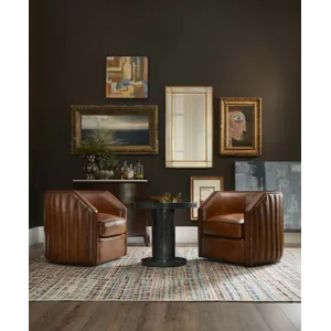 Leather Swivel Chair
