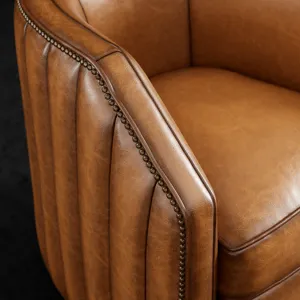Leather Swivel Chair