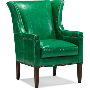 Leather Wing Chair