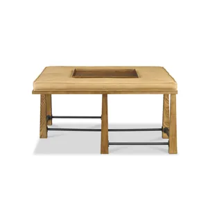Leather Cocktail Table