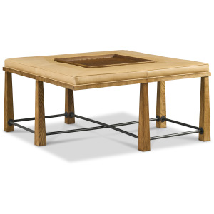 Leather Cocktail Table