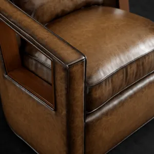 Leather Swivel Chair