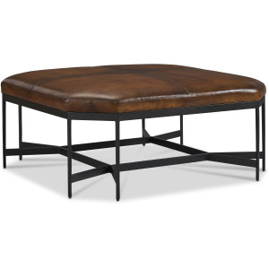 Leather Cocktail Table