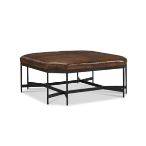 Leather Cocktail Table