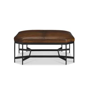 Leather Cocktail Table