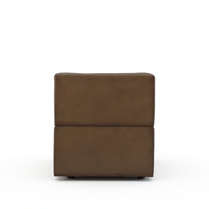Leather Armless Chair