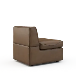 Leather Armless Chair