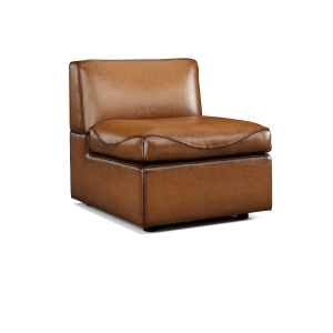 Leather Armless Chair