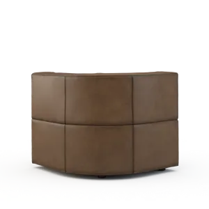 Leather Corner Chair