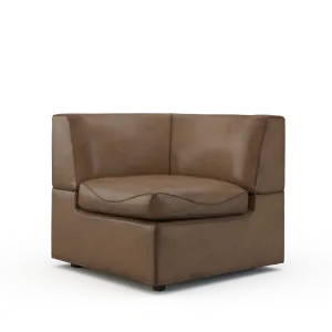 Leather Corner Chair