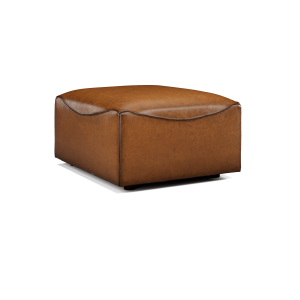 Leather Ottoman