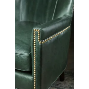 Leather Wing Chair