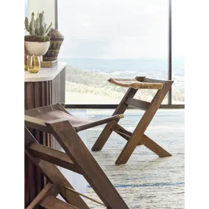 Leather Bar Stool