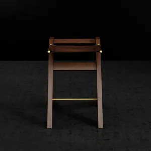 Leather Bar Stool