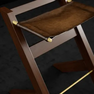 Leather Bar Stool