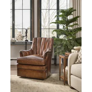 Leather Swivel Chair