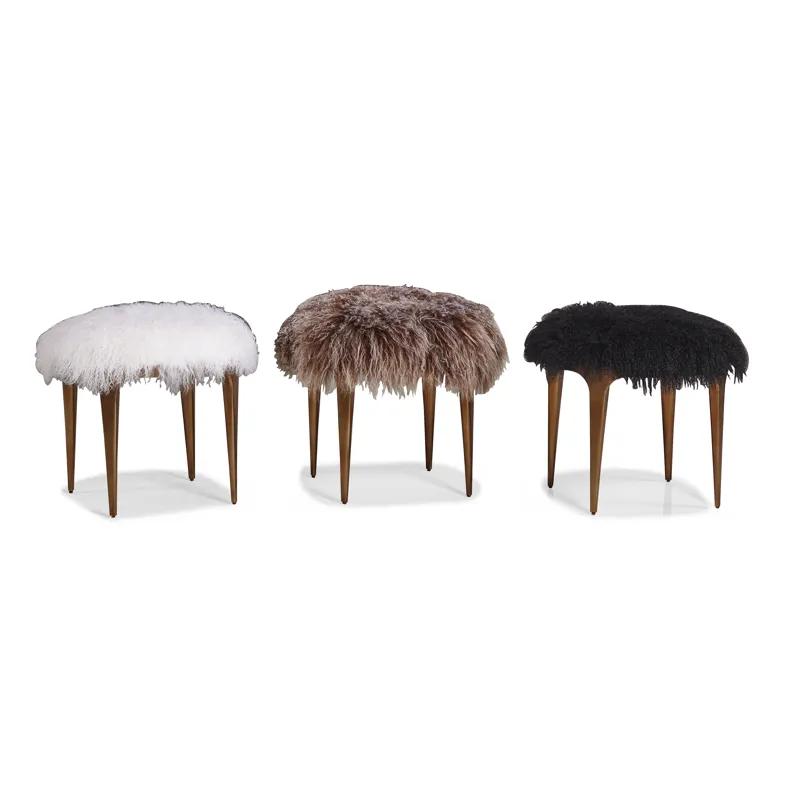 Leather Ottoman