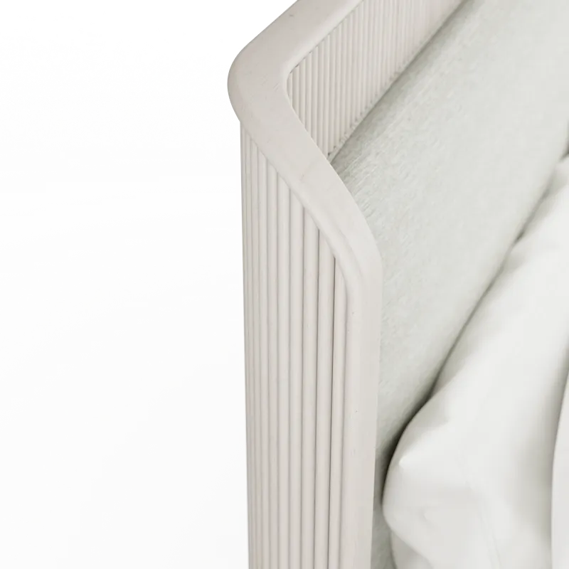 Queen Bed-Blanca