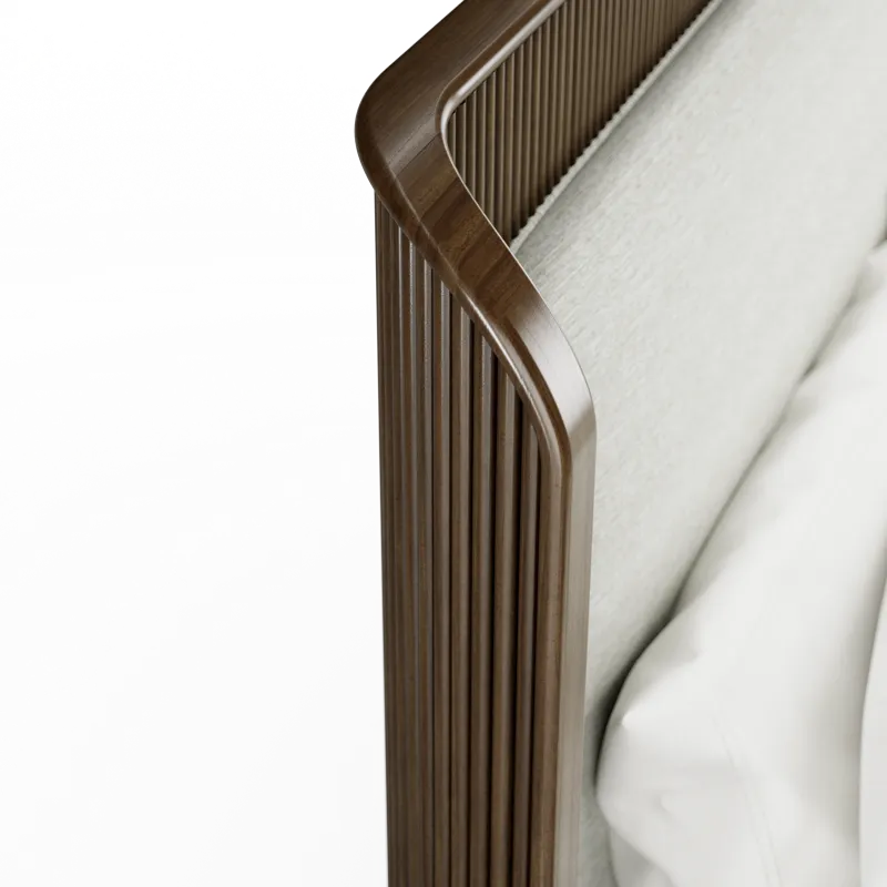 Queen Bed-Sienna Brown