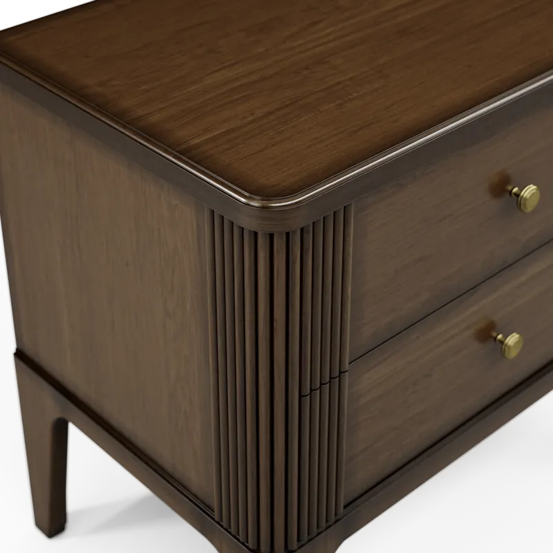 Nightstand-Sienna Brown