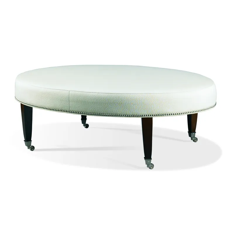 Oval Ottoman