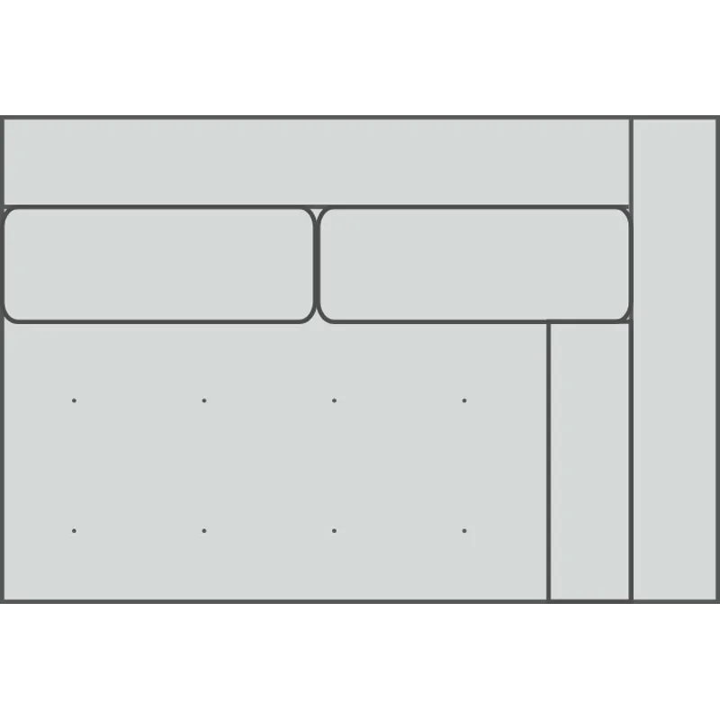 Right Arm Loveseat