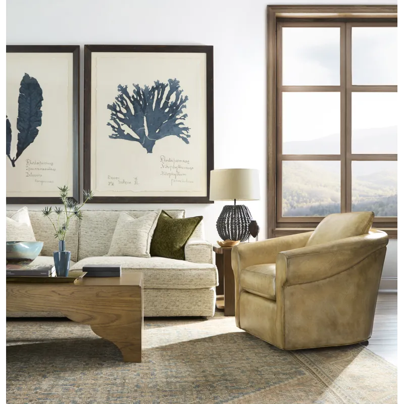 Leather Swivel Chair