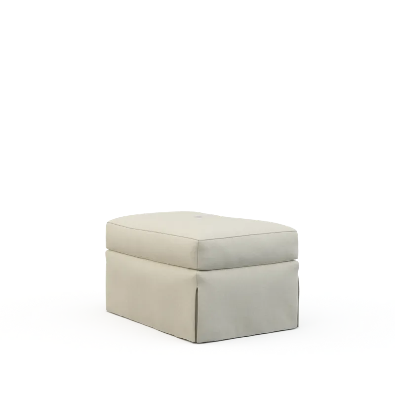 Skirted Ottoman