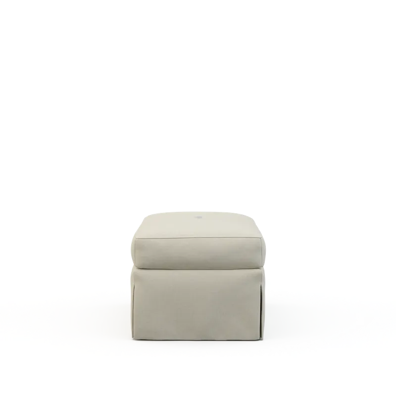 Skirted Ottoman