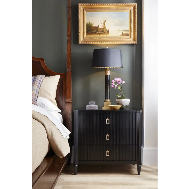 Wood King Bed
