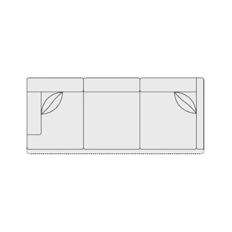 Left Arm Corner Sofa