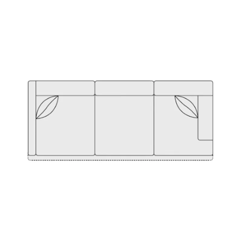 Right Arm Corner Sofa