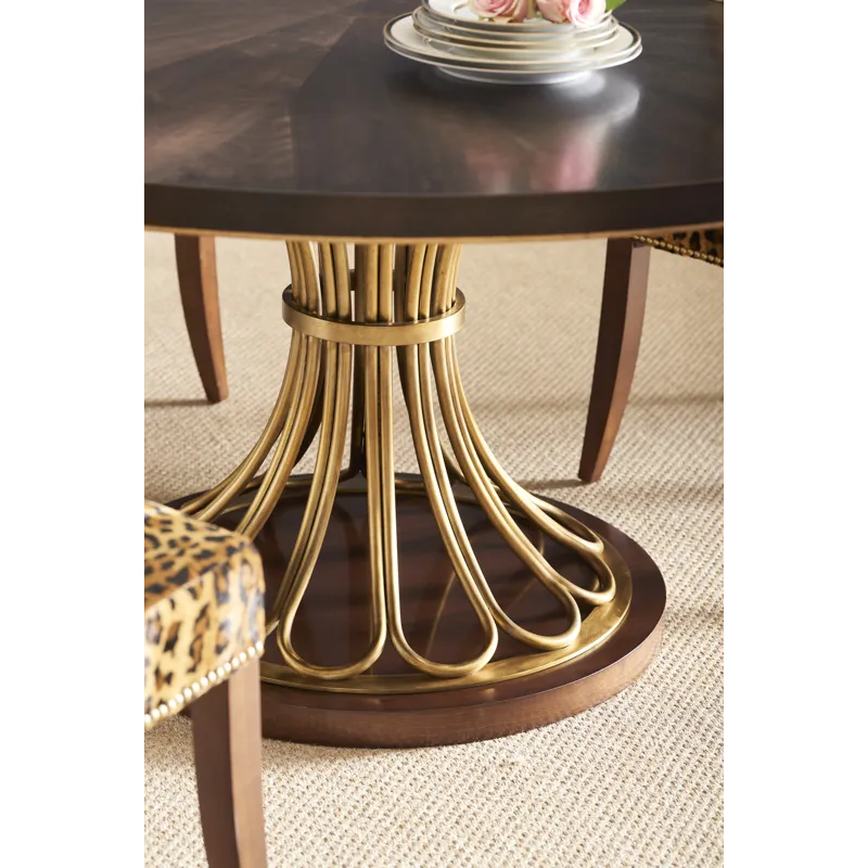 Gold Dining Table Base