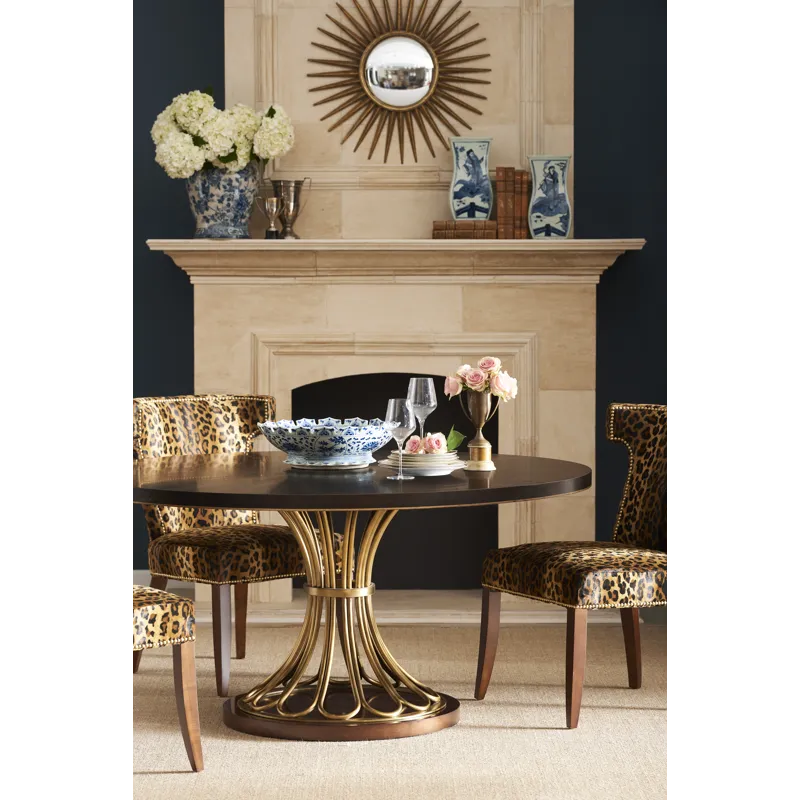 Gold Dining Table Base