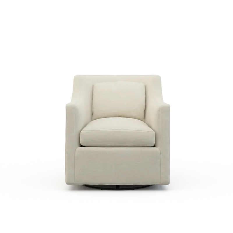 Track Arm Swivel Chair