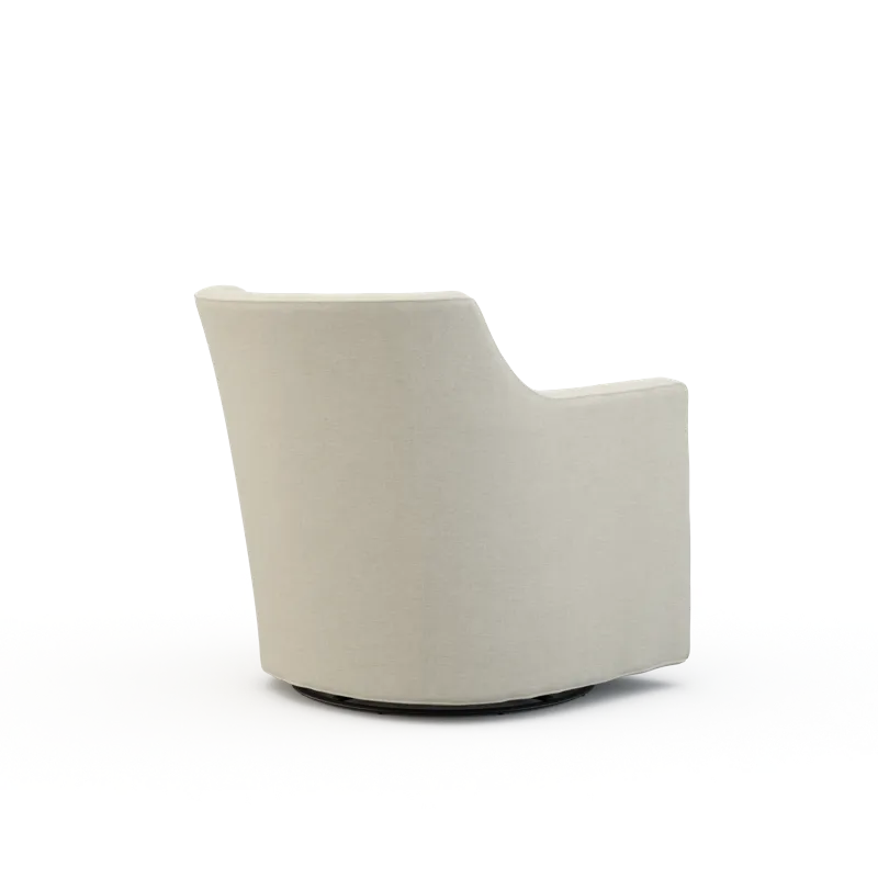 Track Arm Swivel Chair