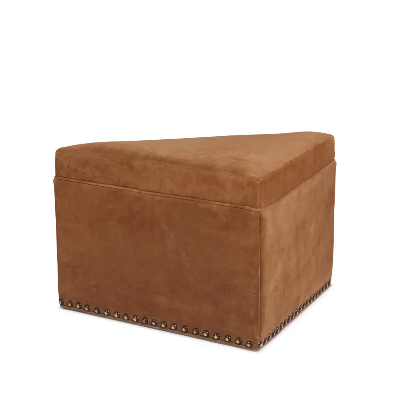 Leather Ottoman