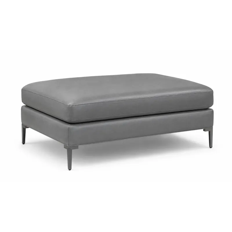 Leather Ottoman