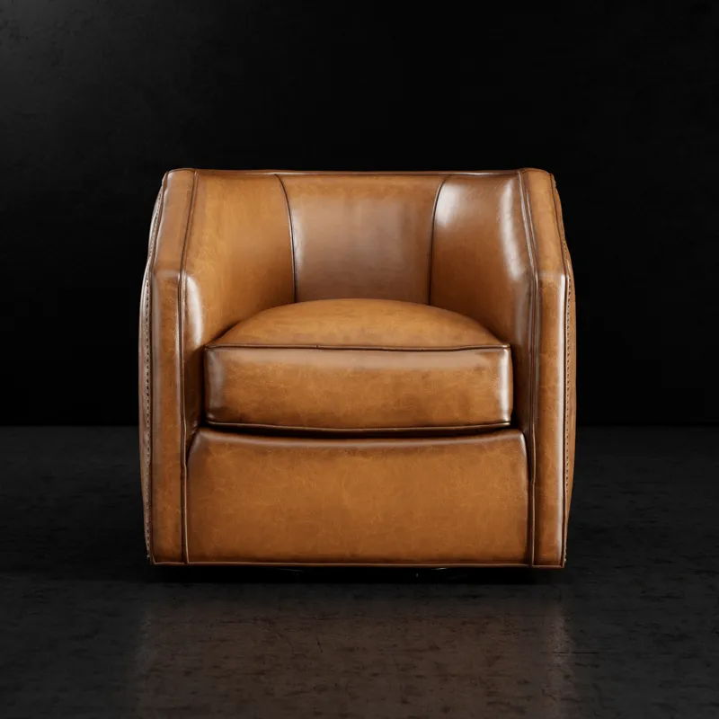 Leather Swivel Chair