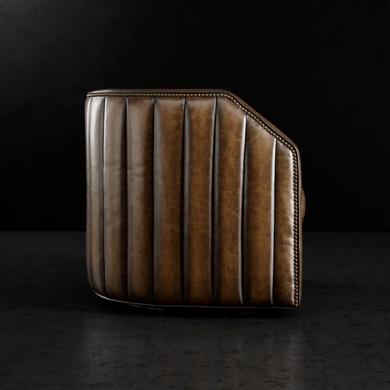 Leather Swivel Chair