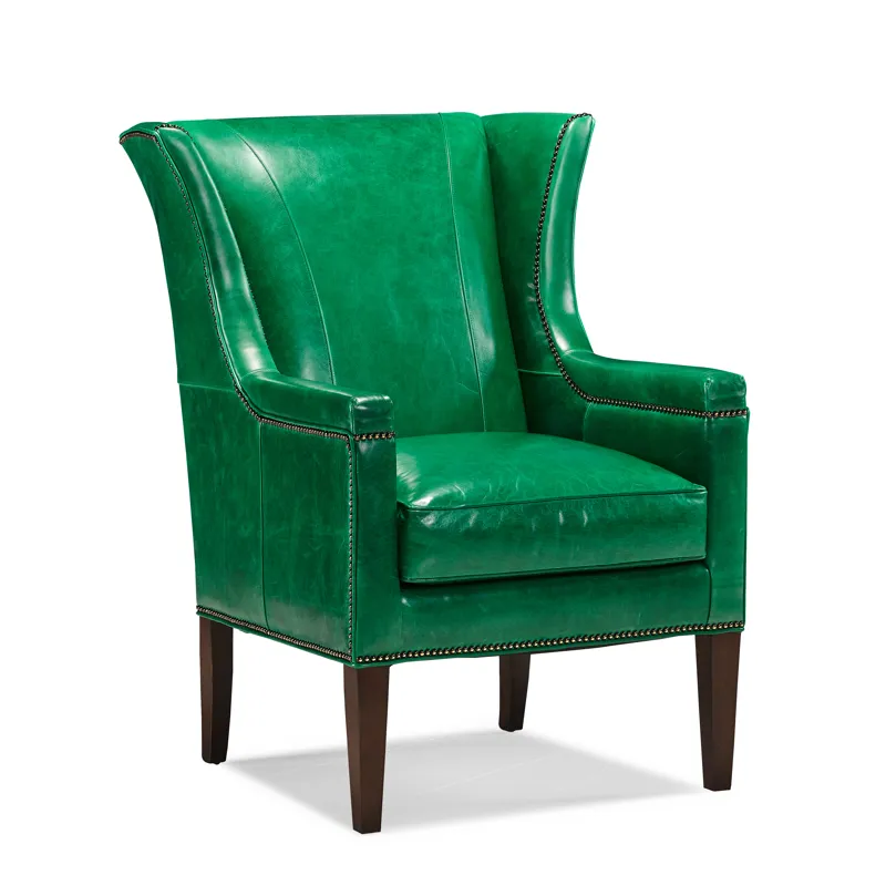 Leather Wing Chair