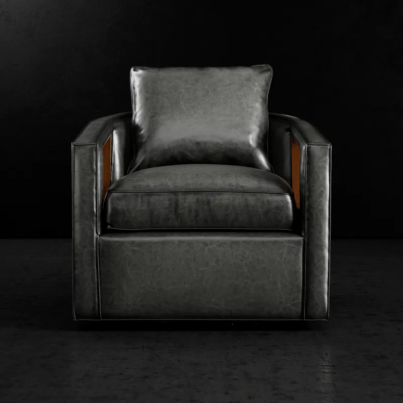 Leather Swivel Chair