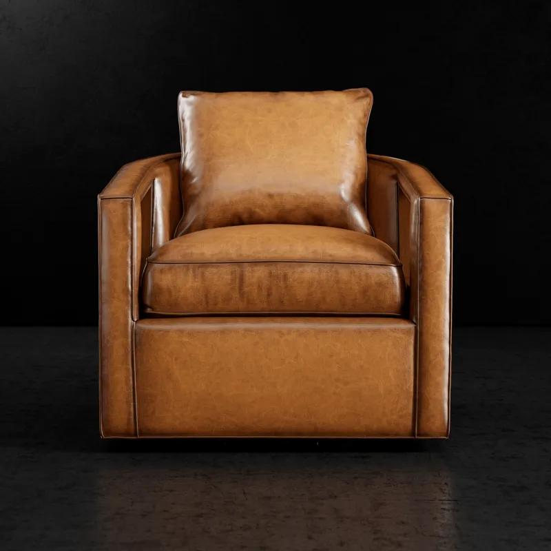 Leather Swivel Chair