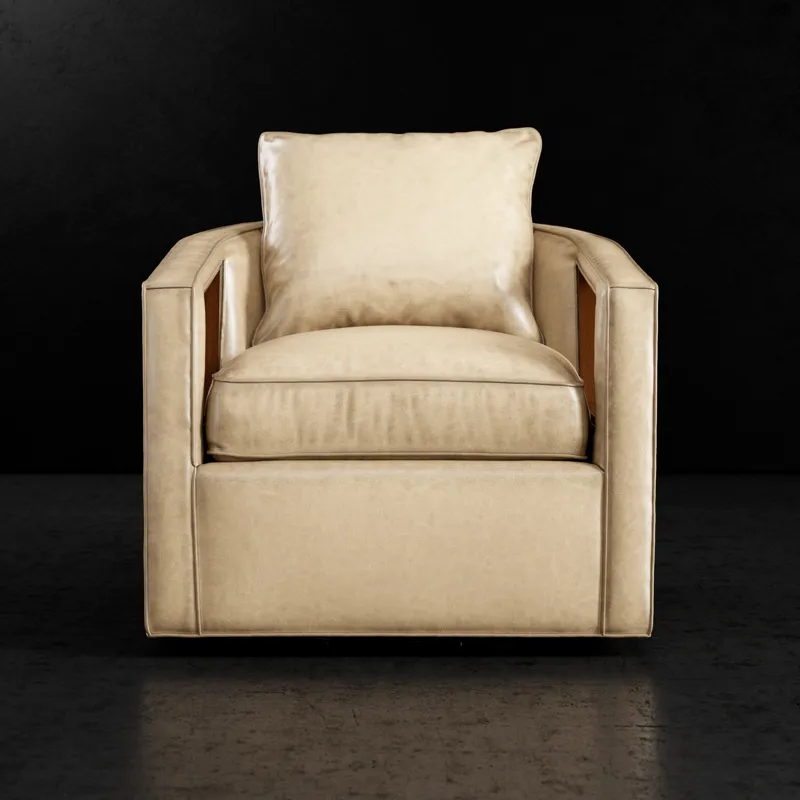 Leather Swivel Chair