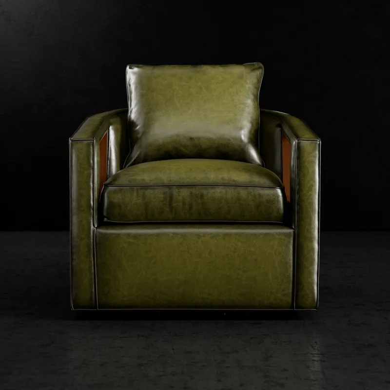 Leather Swivel Chair